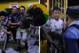 Policía agredió a miembro del cuerpo técnico del Atlético Júnior.