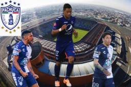 El Pachuca, nuevo equipo del hondureño Denil Maldonado, es uno de los clubes más antiguos en ese país. Su creación data de finales del siglo XVII. Fotos cortesía