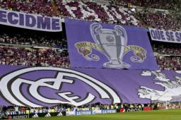 La afición del Real Madrid recibirá una respuesta a esta pancarta que sacaron en el juego de ida.