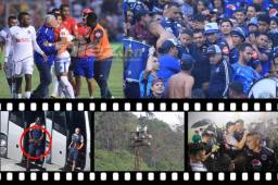 El entrenador del Olimpia estalló furioso tras un nuevo subcampeonato y los jugadores lo controlaron. Amado Guevara se unió a la Revo y jugadores del Motagua entraron al Nacional con ladrillos en las manos. ¿Para qué los querían?