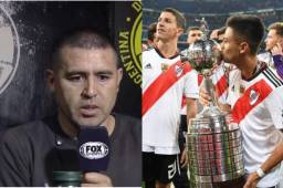 Juan Román Riquelme salió en defensa de Boca Juniors tras caer ante River Plate en la final de la Copa Libertadores.