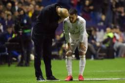 Eden Hazard se vuelve a lesionar en una semana clave para el Real Madrid, pues se le viene el Manchester City y el Barcelona.