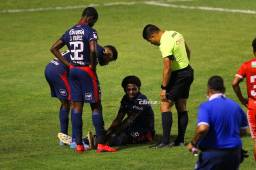 Por una lesión, e, recio defensor del Motagua, Cristopher Meléndez, no va más en el campeonato liguero.