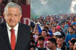 López Obrador catalogó de “rara” la caravana migrante.