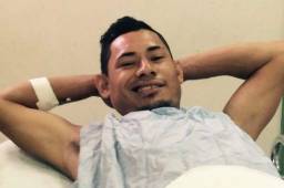 Rasquiña sufrió una fractura en su pierna derecha durante la pelea que se dio entre las barras de Olimpia y Motagua.