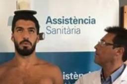 Suárez ya se presentó en el Barcelona para comenzar la pretemporada.