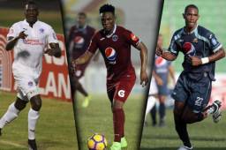 Estupiñán, Deybi y Bengtson buscan en esta final el título, pero vistiendo la camisa del rival. Foto DIEZ