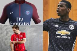 Repasa las nuevas equipaciones de los principales equipos del viejo continente. Real Madrid, PSG, Barcelona y hasta la del Celtic de Emilio Izaguirre.