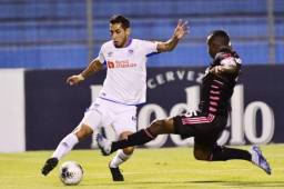 El mediocampista argentino, Cristian 'Chaco' Maidana, fue el jugador clave para que Olimpia lograra empatar frente al Seattle Sounders. Fotos Yosep Amaya