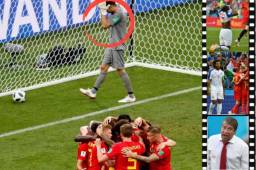 La selección de Panamá aguantó 45 minutos, pero en el segundo tiempo todo se vino abajo ante Bélgica. Jaime Penedo se fue con tres goles y su rostro lo dice todo.