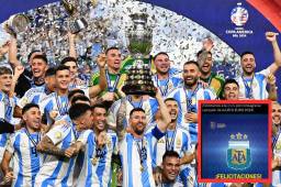 “Felicidades Argentina por ganar la Eurocopa”: Selección de Conmebol comete tremendo error y se hace viral en redes