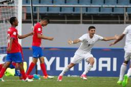 Irán venció a Costa Rica con solitario gol de Mohammad Mehdikhani. Los ticos ponen en peligro el pase a cuartos del Mundial Sub-20. Fotos EFE
