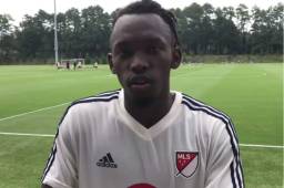 Alberth Elis ya se entrenó con sus compañeros de equipo de la MLS. Se reporta listo para enfrentar a la Juventus.