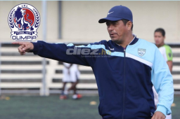 Reynaldo Tilguath, técnico del Real de Minas tiene muy claro lo que se debe hacer en este duelo del jueves ante el Olimpia en la ciudad de Danlí. (Foto Johny Magallanes).