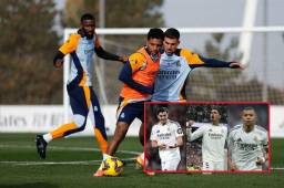 Real Madrid tiene un número grande de lesionados.