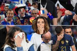 Mirá las fotos más curiosas de la previa, durante y después del partido entre Francia y Australia por la Copa del Mundo de Qatar 2022.