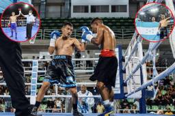 Tras su victoria en suelo colombiano en junio, el púgil hondureño busca su séptimo triunfo como profesional en la categoría minimosca. FOTO: Cortesía.