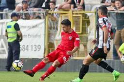 Jonathan Rubio cuando militaba en el Gil Vicente de la Segunda División de Portugal.