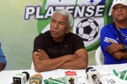 El técnico Héctor Castellón prometió un Platense ordenado, con buen trato de balón y ofensivo. Fotos Moisés Valenzuela