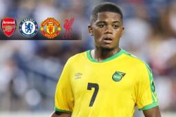 Leon Bailey juega con el Bayer Leverkusen pero podría cambiar de aires la próxima temporada.