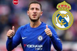 Hazard podría vestir de blanco en la próxima temporada.