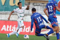 Diego Reyes no pudo darle el triunfo a Platense sobre UPN. Fotos Neptalí Romero.