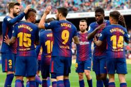 Barcelona derrotó 2-1 al Valencia en el Camp Nou con goles de Suárez y Umtiti.