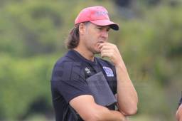 Gustavo Reggi atendió a la prensa este viernes en Amarateca.