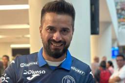 Rodrigo Gómez, fichaje del Motagua, llegó este miércoles a Honduras en horas de la madrugada. Foto: TVC