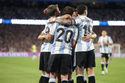 Argentina goleó a Brasil en Buenos Aires. Foto: efe