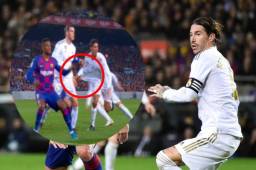 El capitán habló de los dos penales que no se le pitaron al Real Madrid en el Clásico ante Barcelona.