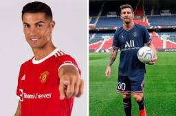 Cristiano Ronaldo y Messi cambiaron de equipo en este mercado de fichajes que recién terminó hace una semana.