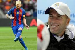 Zidane comparó la zurda de Marco Asensio con la del astro del Barcelona, Lionel Messi.