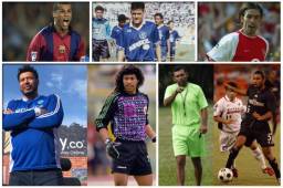 Este sábado 3 de agosto San Pedro Sula vibrará con el Duelo de Leyendas que tendrá ex figuras del Real Madrid, Barcelona, Juventus, Inter de Milán y de Honduras. Te mostramos el antes y el hoy de cada una de las figuras que te trae Tigo Sports.
