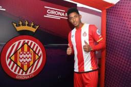 El hondureño llega al Girona FC como el gran fichaje; reforzará la zona ofensiva de los rojiblancos.