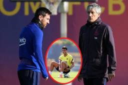 Barcelona se medirá ante el Atlético de Madrid por la liga española el martes.