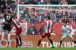 El Girona del Choco Lozano no ha podido en casa y se llevó una paliza por marcador de 1-4.