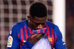 Dembélé se volvió a lesionar con el Barcelona cuando parecía que comenzaba a tomar ritmo.