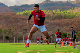 El jugador de los merengues se prepara de la mejor manera para su regreso al torneo Clausura de la Liga Nacional.