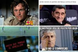 Barcelona sufrió para vencer 2-1 al Ibiza en los dieciseisavos de final de la Copa del Rey. Estuvo a 18 minutos de ser eliminado y los memes no podían faltar.