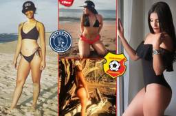 Conoce a las bellas novias y esposas de los futbolistas del Motagua y Herediano que se enfrentan en la final de Liga Concacaf.