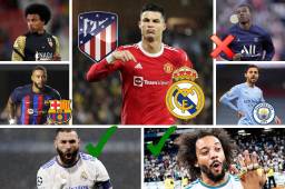 Te presentamos los principales rumores y fichajes en el fútbol de Europa. Marcelo, Benzema, Cristiano Ronaldo, Bernardo Silva, Koundé y Depay, los nombres del día.