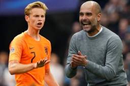 De Jong llegará al Manchester City a petición del Pep Guardiola, según Mirror.