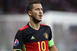 Hazard se ha convertido en el capitán de Belgica.