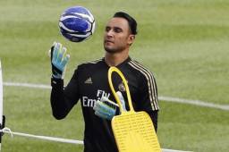 El arquero costarricense Keylor Navas no estuvo presente este miércoles en el entreno del Real Madrid.