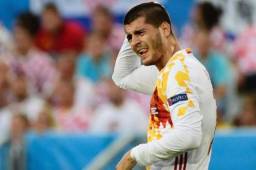 Álvaro Morata se queda en España; no va a Rusia con la selección española.