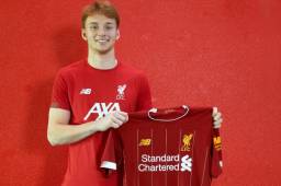 Sepp van den Berg es nuevo fichaje del Liverpool, llega a Anfield con 17 años.