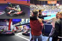 Así de bien la pasa el equipo del Choco Lozano en España cuando tienen un día libre.