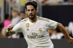 Isco salió lesionado en el entrenamiento de ayer, que era el último previo al juego ante el Valencia.