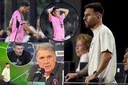 Inter de Miami perdió 2-1 ante Rayados de Monterrey y tienen que remontar en a vuelta de la Champions de Concacaf. David Ruiz fue el villano por su expulsión y se armó la bronca con Messi.